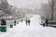 بارش برف و باران در ۱۴ استان/ یخبندان در راه است