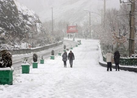 بارش برف و باران در ۱۴ استان/ یخبندان در راه است