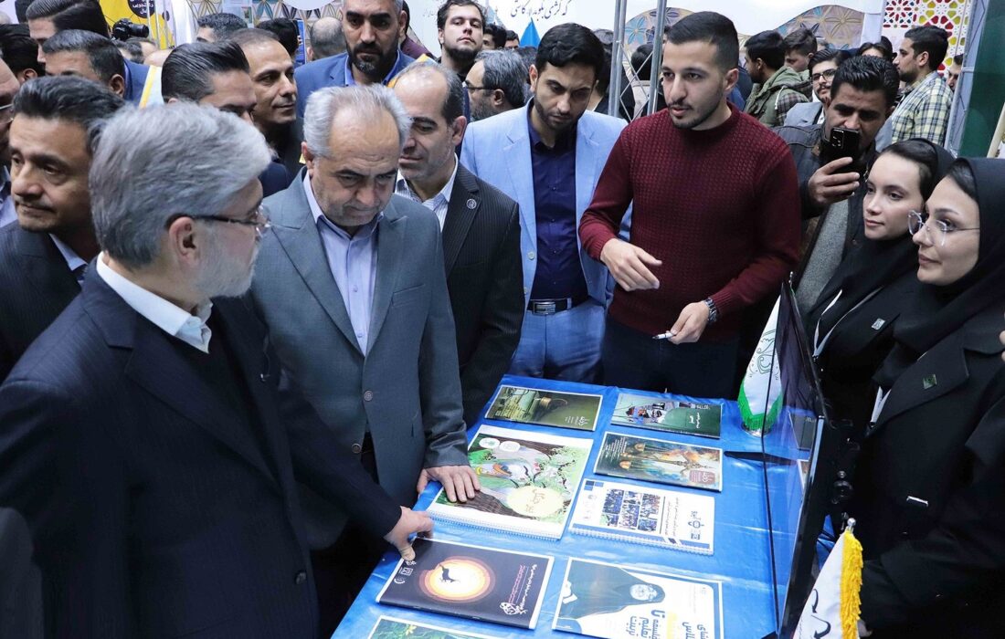 بازدید وزیر علوم از هجدهمین جشنواره بین‌ المللی حرکت در دانشگاه تبریز
