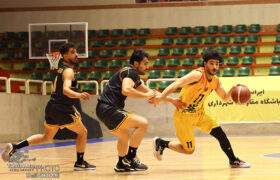 بسکتبال مقاومت شهرداری تبریز و مهر پارسا کرج