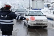 تاکید چندباره پلیس به رانندگان: همراه داشتن تجهیزات زمستانی در سفرها