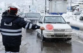 تاکید چندباره پلیس به رانندگان: همراه داشتن تجهیزات زمستانی در سفرها