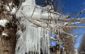 ثبت دمای منفی ۱۳ درجه در تبریز؛ سرمای شدید آذربایجان‌شرقی ادامه دارد