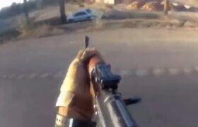 لحظه ترور فرمانده پاسگاه منطقه شهردراز در ایرانشهر