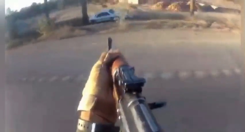 لحظه ترور فرمانده پاسگاه منطقه شهردراز در ایرانشهر