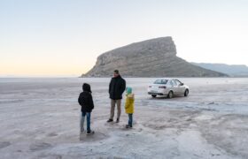 قلعه کاظم داشی؛ اثر تاریخی در سایه خشکی دریاچه ارومیه