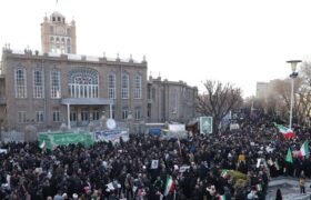 راهپیمایی همبستگی ملی در تبریز