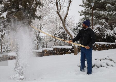 تداوم بارش برف و کاهش محسوس دما در آذربایجان شرقی