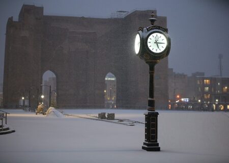 رگبار باران و برف در نوار شمال غرب کشور