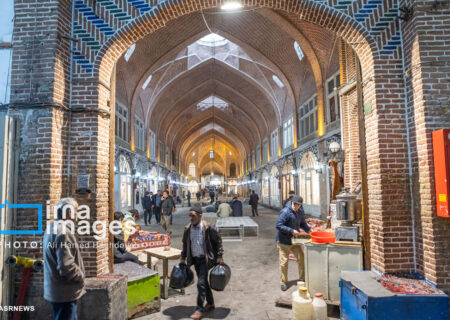 زندگی روزمره در بازار تبریز